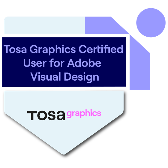 Tosa Graphics Certified User for Adobe Visual Design
